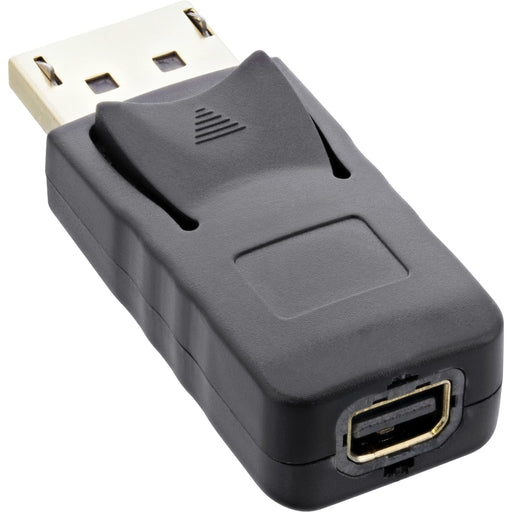 EAN 4043718287932 - InLine 17196A cambiador de género para cable DisplayPort male Mini DisplayPort Negro imagen 1