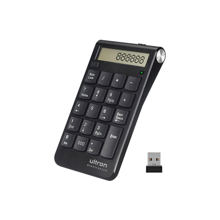 EAN 4040895008817 - Ultron UN2 teclado numérico Portátil RF inalámbrico Negro imagen 3