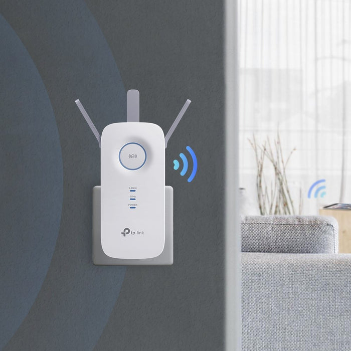 EAN 6935364082598 - TP-Link RE450 Transmisor y receptor de red Blanco 10, 100, 1000 Mbit/s imagen 5