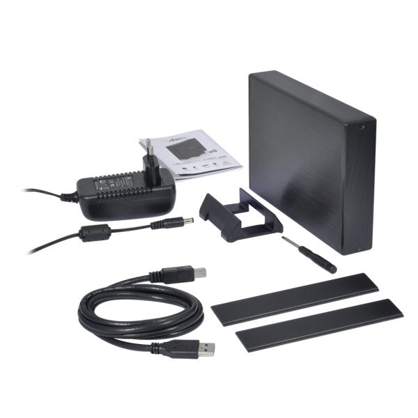 EAN 3700104431461 - ADVANCE BX-308U3 caja para disco duro externo Caja de disco duro (HDD) Negro 3.5" imagen 4