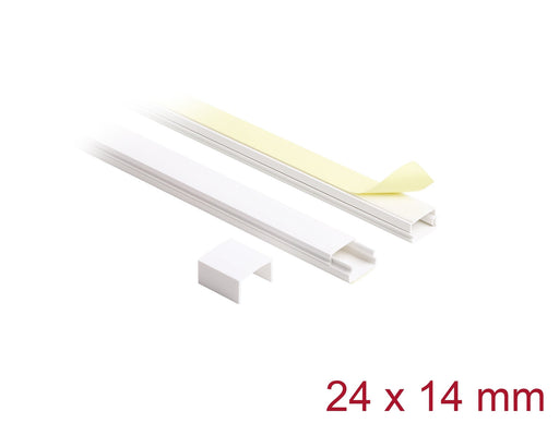 EAN 4043619220861 - DeLOCK 22086 organizador de cables Universal Panel guíacables Blanco 2 pieza(s) imagen 2