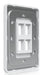 EAN 810177164104 - Ubiquiti UACC-WP-KEYSTONE-V-4P placa de pared y cubierta de interruptor Blanco imagen 4