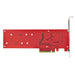 EAN 65030895620 - StarTech.com DUAL-M2-PCIE-CARD-B tarjeta y adaptador de interfaz Interno imagen 6