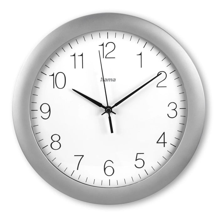 EAN 4047443517623 - Hama Teneriffa Reloj analógico Alrededor Plata, Blanco imagen 1