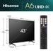 EAN 6942351406121 - Hisense 43A6N 109,2 cm (43") 4K Ultra HD Smart TV Wifi Negro imagen 2