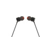 EAN 1200130022722 - JBL Tune 110 Auriculares Alámbrico Dentro de oído Llamadas/Música Negro imagen 1