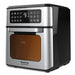 EAN 8414234739919 - Taurus Air Fry Digital Grill Sencillo 12 L Independiente 1800 W Freidora de aire caliente Negro, Acero in imagen 5