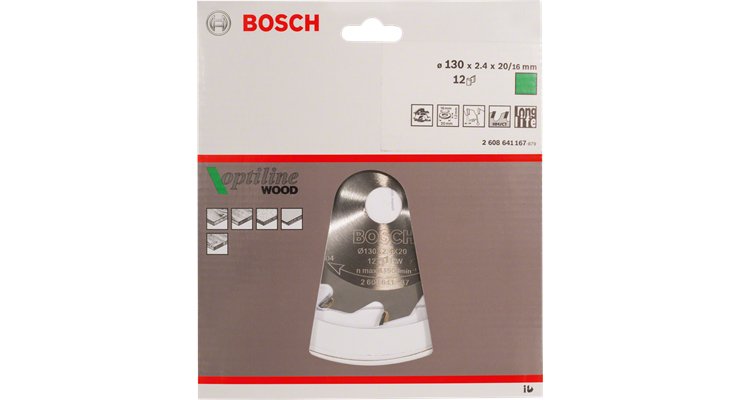 EAN 3165140194617 - Bosch 2 608 640 673 hoja de sierra circular imagen 2