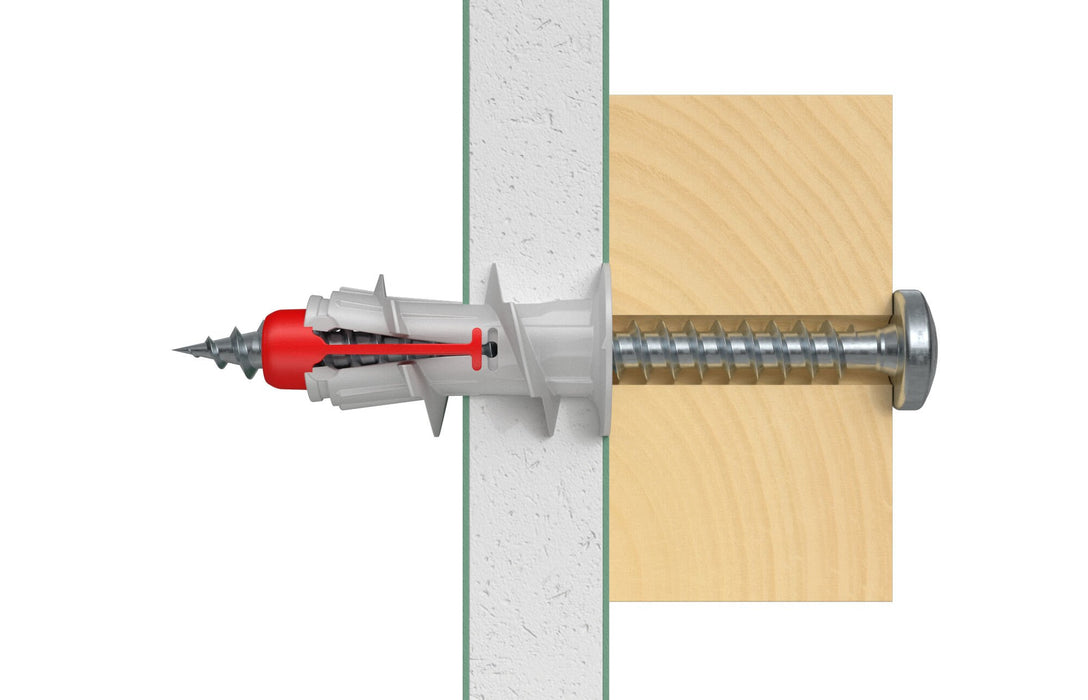 EAN 4048962323788 - Fischer 545683 tornillo de anclaje y taco 10 pieza(s) Enchufe de pared 44 mm imagen 4