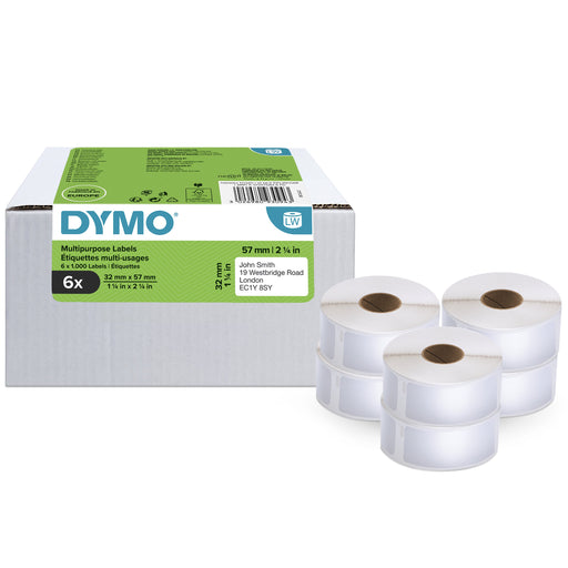 EAN 3026980930943 - DYMO LW - Multi-Purpose Labels - 32 x 57 mm - 2093094 Blanco Etiqueta para impresora autoadhesiva imagen 2
