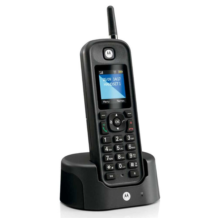 EAN 5055374700969 - Motorola O201 Teléfono DECT Identificador de llamadas Negro imagen 1