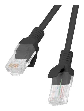 EAN 5901969406689 - Lanberg PCU5-10CC-0025-BK cable de red Negro 0,25 m Cat5e U/UTP (UTP) imagen 1