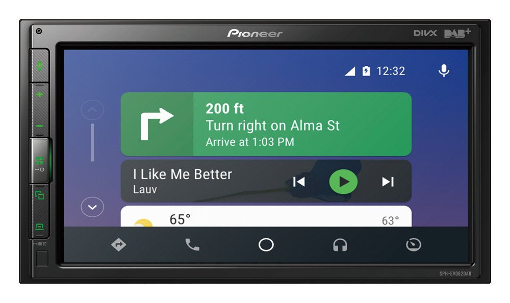 EAN 4988028416569 - Pioneer SPH-EVO62DAB receptor multimedia para coche Negro Bluetooth imagen 2