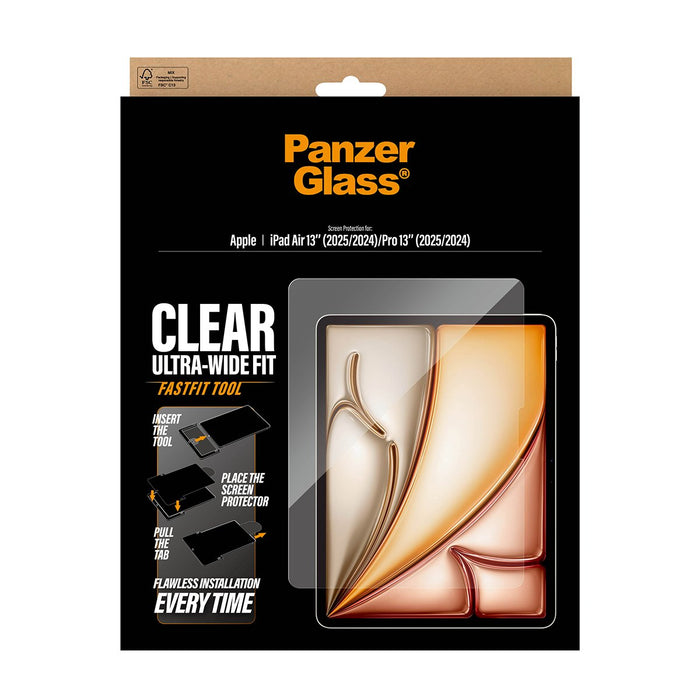 EAN 5715685030680 - PanzerGlass ® Screen Protector iPad Air 13" (2024-2026) | Pro 13" (2024-2025) | Ultra-Wide Fit w. Fastfit imagen 3