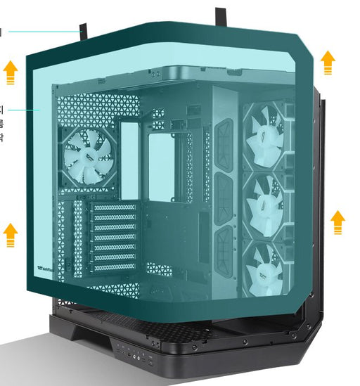 EAN 4711527004339 - darkFlash DC-DY570-B-ES1 carcasa de ordenador Full Tower Negro imagen 2