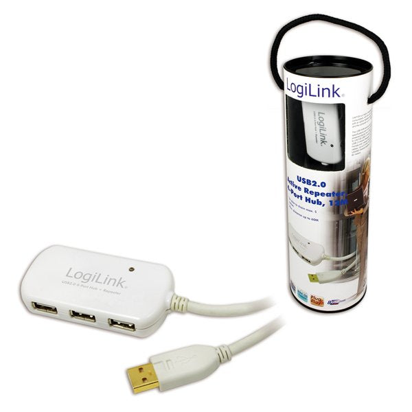 EAN 4052792005837 - LogiLink UA0108 hub de interfaz 480 Mbit/s Blanco imagen 2
