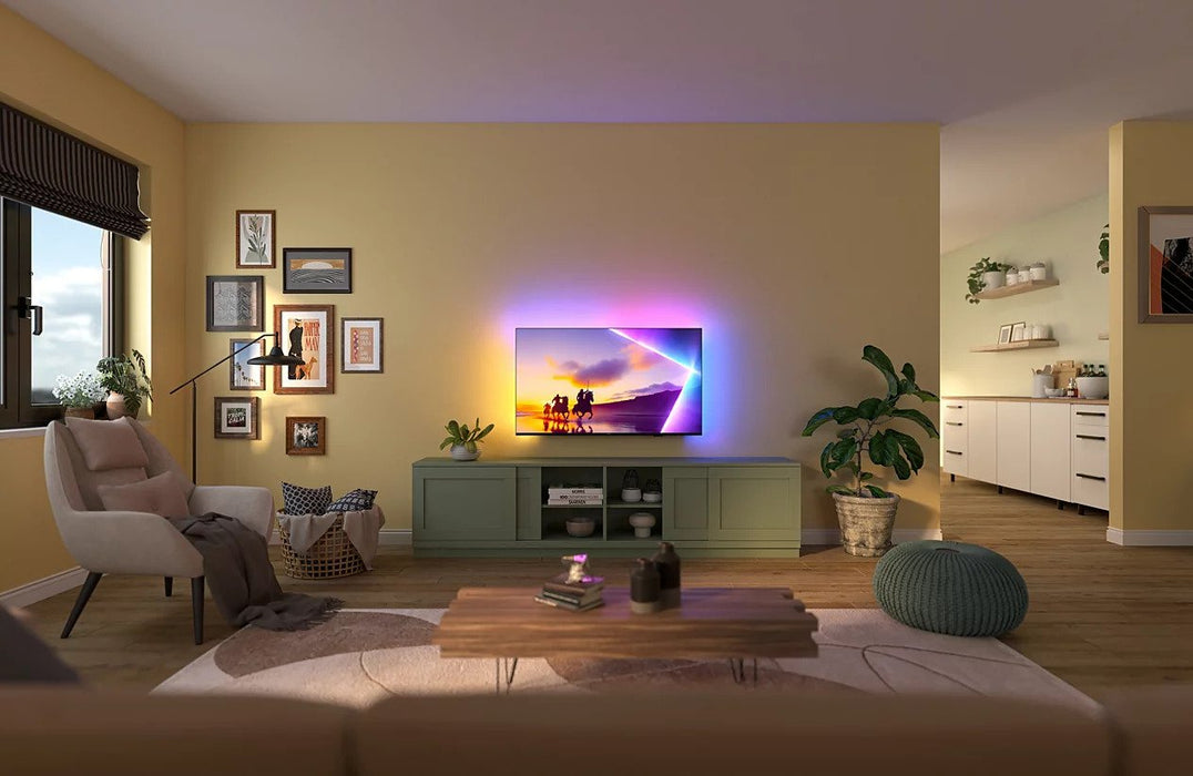 EAN 8718863049679 - Philips Ambilight QLED 4K TV 139,7 cm (55") 4K Ultra HD Smart TV Wifi Negro imagen 8
