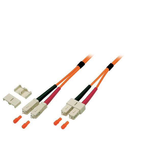 EAN 4049759027162 - EFB Elektronik O6413.0,50 Cable de fibra óptica e InfiniBand 0,5 m 2x SC Naranja imagen 1