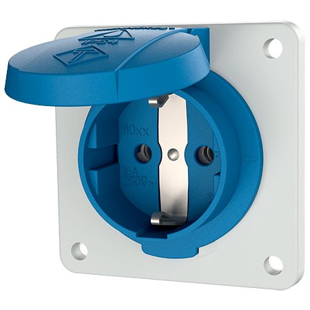 EAN 4015394259145 - MENNEKES 11031F toma de corriente Tipo F Azul, Blanco imagen 1