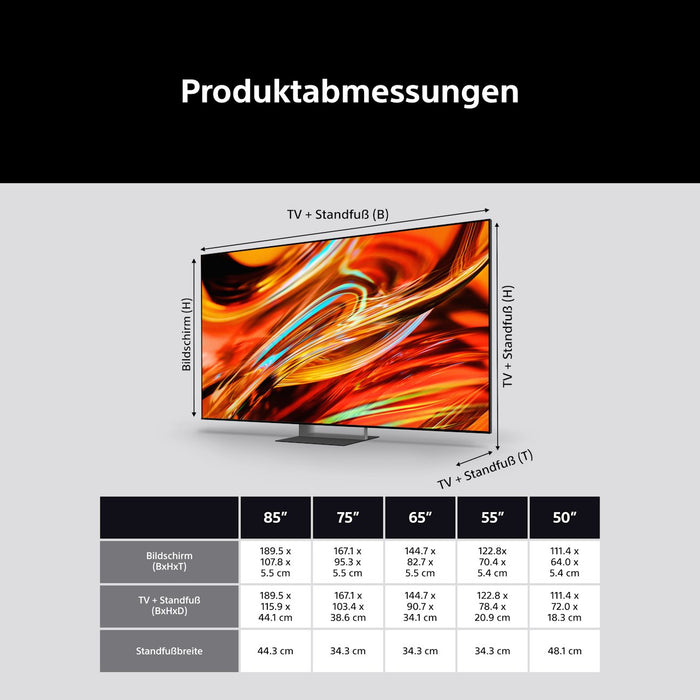 EAN 4548736178250 - Sony K-85XR75M2 2,16 m (85") 4K Ultra HD Smart TV Wifi Negro imagen 8