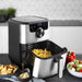 EAN 8713016091123 - Princess 182037 Sencillo 4,5 L Independiente 1500 W Freidora de aire caliente Plata imagen 28