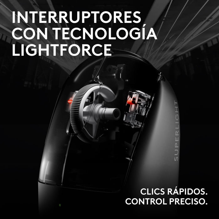 EAN 5099206130111 - Logitech G PRO X SUPERLIGHT 2c ratón Juego Ambidextro RF inalámbrico 44000 DPI imagen 16