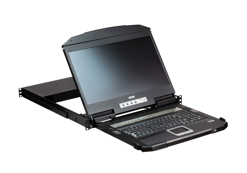 EAN 4710469345098 - ATEN CL3884NW-ATA-EG consola de rack 47 cm (18.5") Negro imagen 5