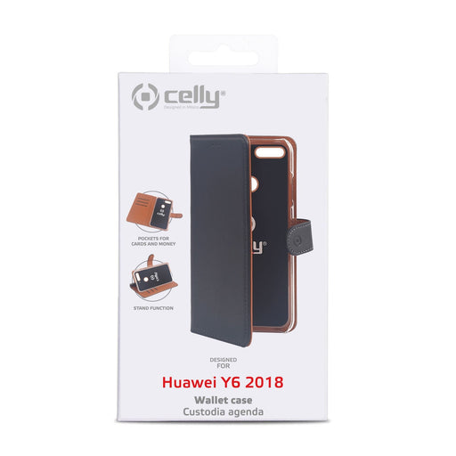 EAN 8021735742494 - Celly WALLY funda para teléfono móvil Funda cartera Negro imagen 1
