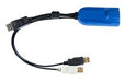 EAN 785813334169 - Raritan D2CIM-DVUSB-DP cable para video, teclado y ratón (kvm) Negro, Azul imagen 1