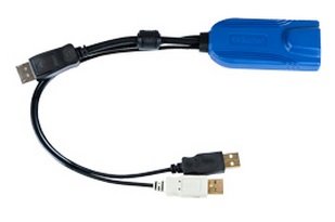 EAN 785813334169 - Raritan D2CIM-DVUSB-DP cable para video, teclado y ratón (kvm) Negro, Azul imagen 1
