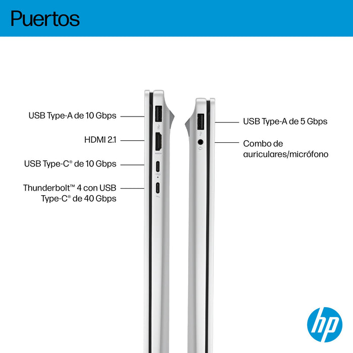 EAN 199251190223 - HP OmniBook 7 AI 16-ay0007ns Intel Core Ultra 7 255H Portátil 40,6 cm (16") Pantalla táctil 2K 32 GB DDR5- imagen 4