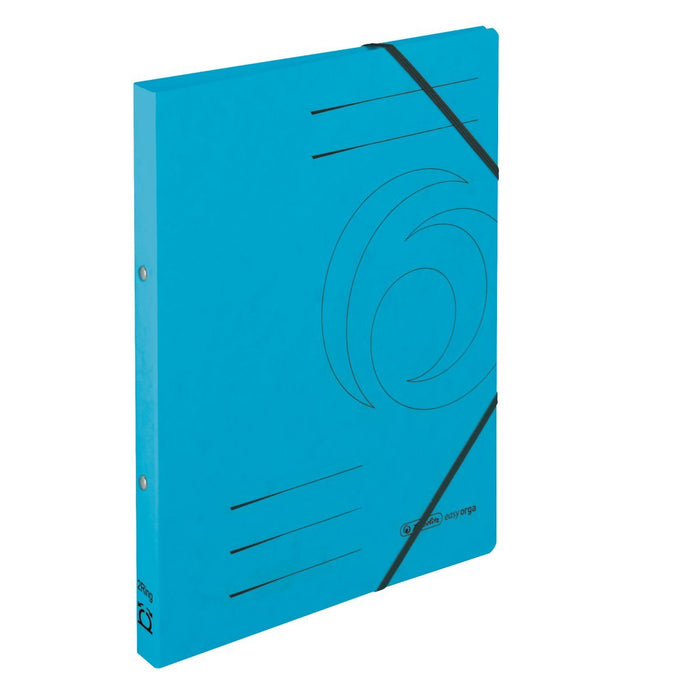 EAN 4008110580548 - Herlitz 50024858 carpeta Cartón Azul A4 imagen 1