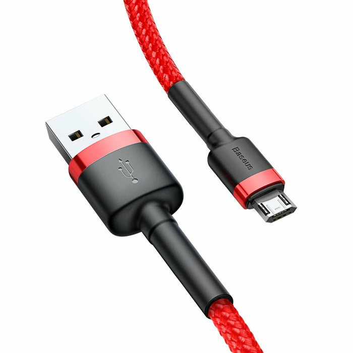 EAN 6953156280328 - Baseus 6953156280328 cable de teléfono móvil Negro, Rojo 1 m USB A Micro-USB B imagen 2