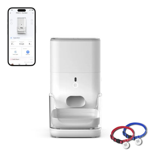 EAN 6972884750958 - CATLINK Fresh 2 Luxury comedero y bebedero para perro y gato Acrilonitrilo butadieno estireno (ABS) Blanc imagen 1