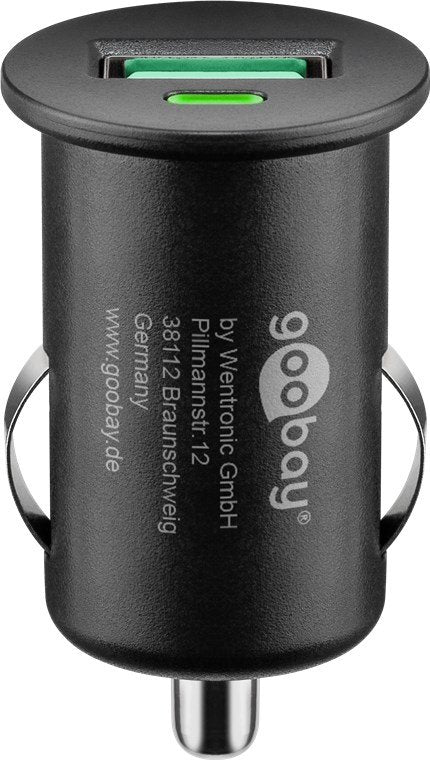 EAN 4040849451621 - Goobay 45162 cargador de dispositivo móvil Batería portátil, Smartphone, Tableta Negro Encendedor de ciga imagen 1