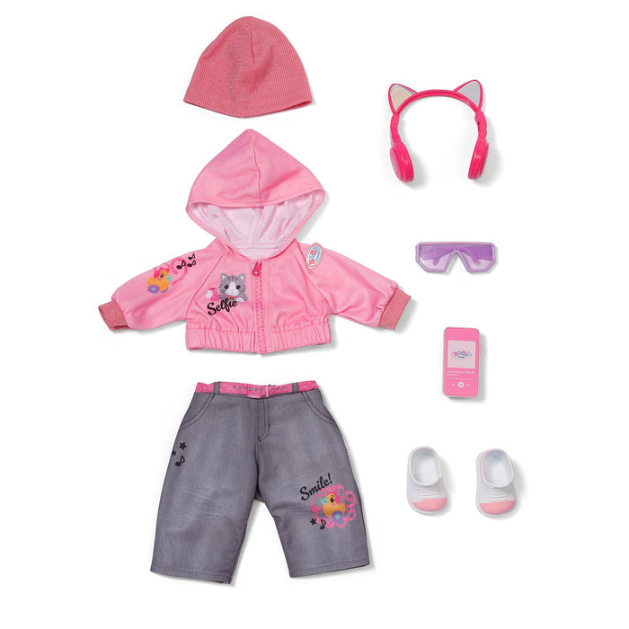 EAN 4001167840009 - BABY born Cool Girl Outfit 43cm Disfraz para muñeca imagen 1