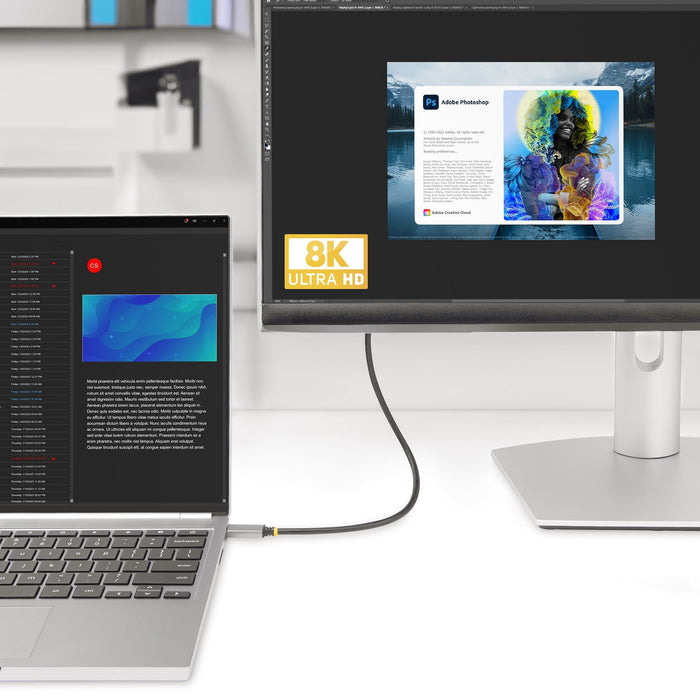 EAN 0065030897433 - StarTech.com 136B-USBC-HDMI213M adaptador de cable de vídeo 3 m USB Tipo C HDMI tipo A (Estándar) Gris imagen 6