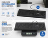 EAN 8436624423628 - CoolBox COO-TEC01-U teclado Hogar / Oficina QWERTY Español Negro imagen 7
