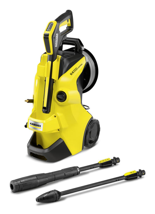 EAN 4066529122605 - Kärcher 1.324-330.0 Limpiadora de alta presión o Hidrolimpiadora Vertical Eléctrico 420 l/h Negro, Amaril imagen 1