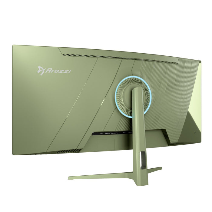 EAN 0850054766984 - Arozzi Nova 34″ Curved pantalla para PC 86,4 cm (34") 3440 x 1440 Pixeles 4K Ultra HD LED Verde imagen 5