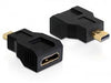 EAN 4043619652716 - DeLOCK 65271 cambiador de género para cable 19 pin HDMI - C 19 pin HDMI micro D Negro imagen 1