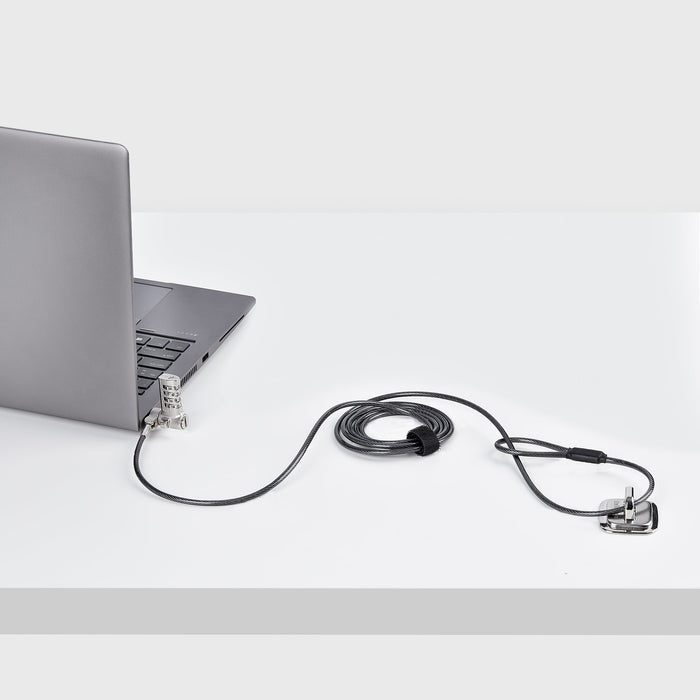 EAN 0065030911672 - StarTech.com UNIVCS-LAPTOP-LOCK cable antirrobo Negro, Plata imagen 8