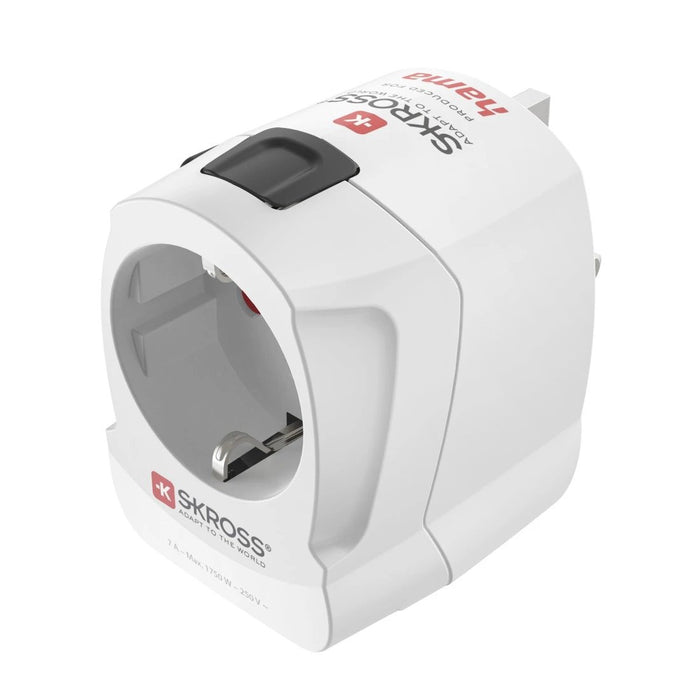 EAN 4047443553669 - Hama 00223477 adaptador de enchufe eléctrico Modular Tipo C (Euroconcexión) + Tipo F Blanco imagen 2