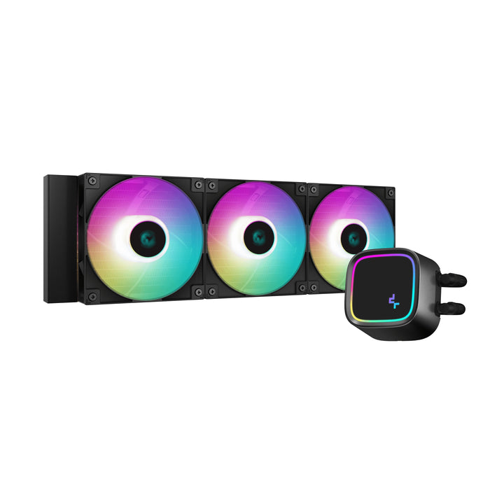 EAN 6933412728191 - DeepCool LE720 Procesador Sistema de refrigeración líquida todo en uno 12 cm Negro 1 pieza(s) imagen 1