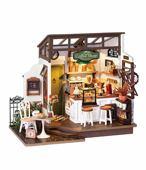 EAN 6946785119312 - ROBOTIME DG162 Casa en miniatura y rincón de libros para montar Casa en miniatura para montar imagen 1