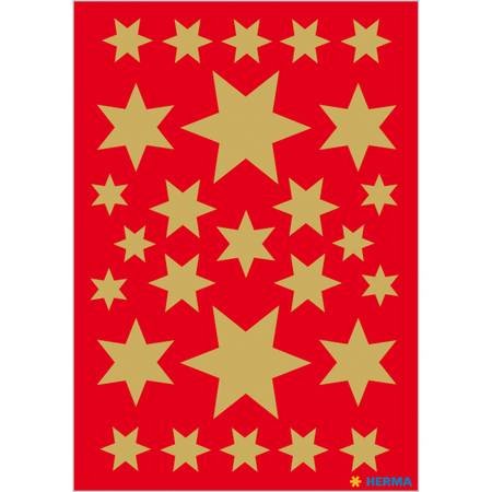 EAN 4008705039277 - HERMA 3927 etiqueta decorativa engomada Papel Oro Permanente 81 pieza(s) imagen 2
