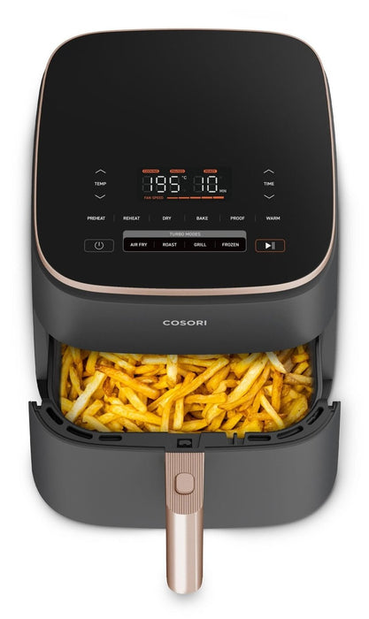 EAN 810123671519 - Cosori Turbo Blaze Chef Edition Sencillo 6 L Independiente 1725 W Freidora de aire caliente Negro, Oro ros imagen 6