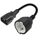 EAN 5901878539065 - Qoltec 53906 cable de transmisión Negro 0,15 m IEC 320 Schuko imagen 1
