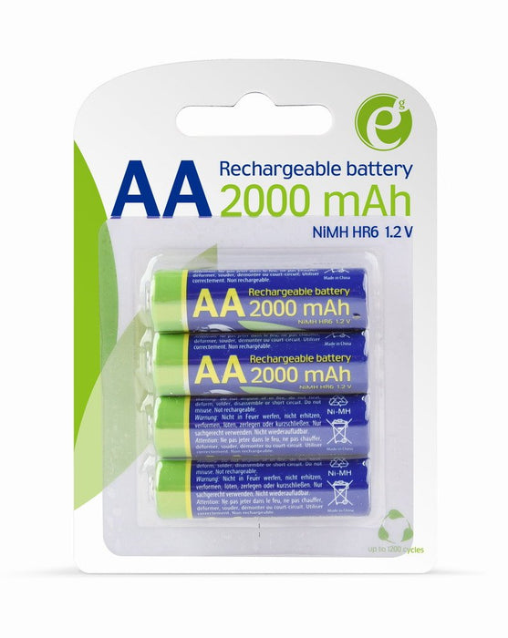 EAN 8716309114417 - Gembird EG-BA-AA20R4-01 pila doméstica Batería recargable AA Níquel-metal hidruro (NiMH) imagen 6