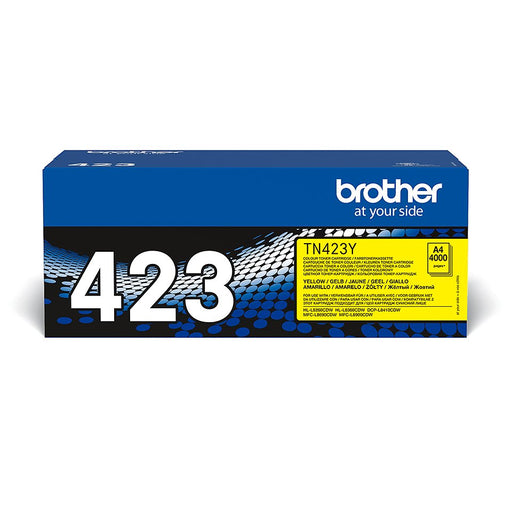 EAN 4977766771719 - Brother TN-423Y cartucho de tóner 1 pieza(s) Original Amarillo imagen 1